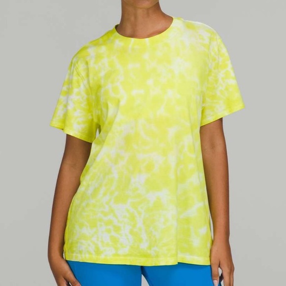 lululemon athletica Tops - Lululemon All Yours Cotton T-Shirt *Tie Dye NWT Size 6